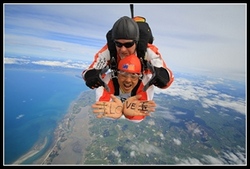 Hunter skydive